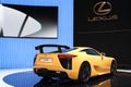 Geneva Motor Show 2011 Ã¢â¬â LFA Nurburgring Package Royalty Free Stock Photo